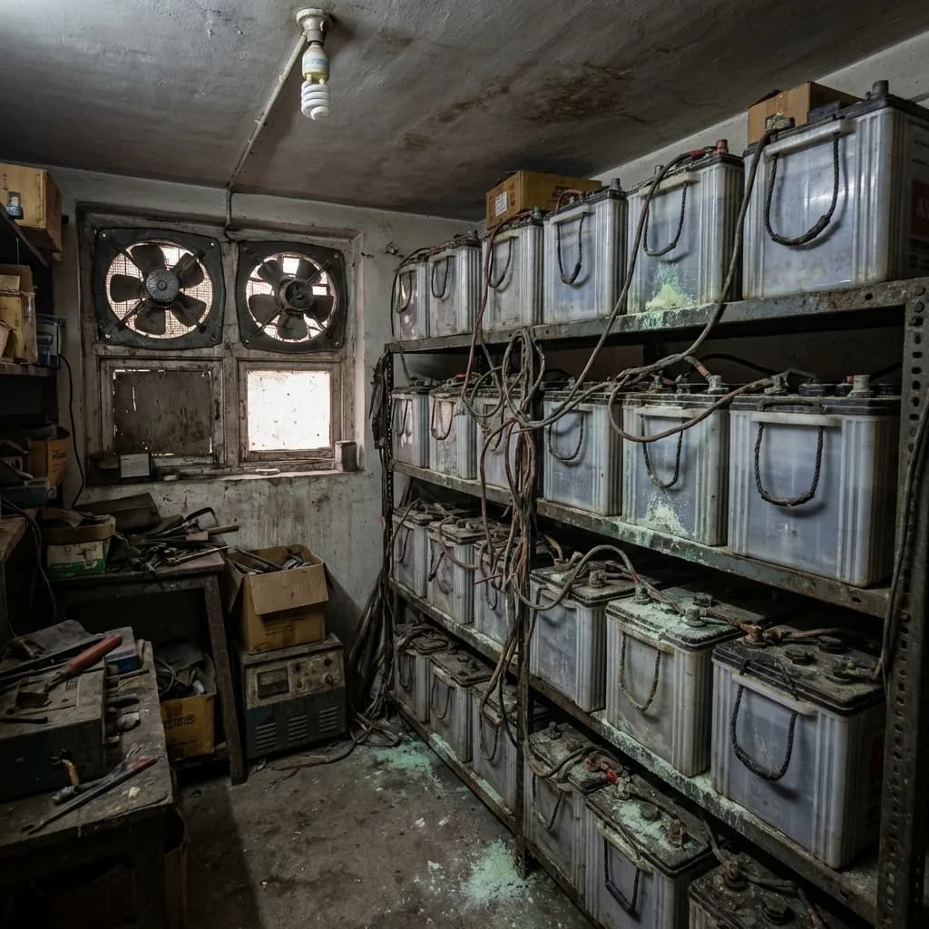 The "Battery Room" Nightmare: Why Offices are Ditching 16+ Lead-Acid Setups